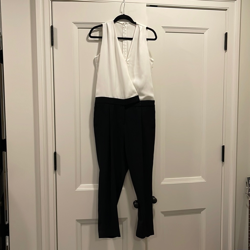 Vince black and white jumpsuit Womens SZ 12